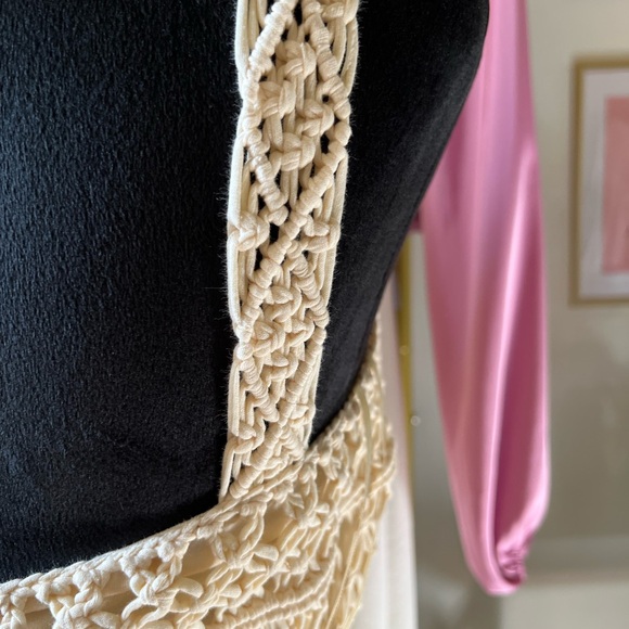 NWT Hand Crochet Massimo Dutti dress - Picture 10 of 11